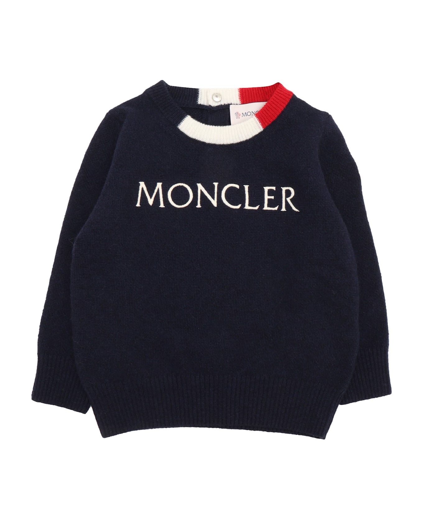 Moncler Crew Neck - BLUE