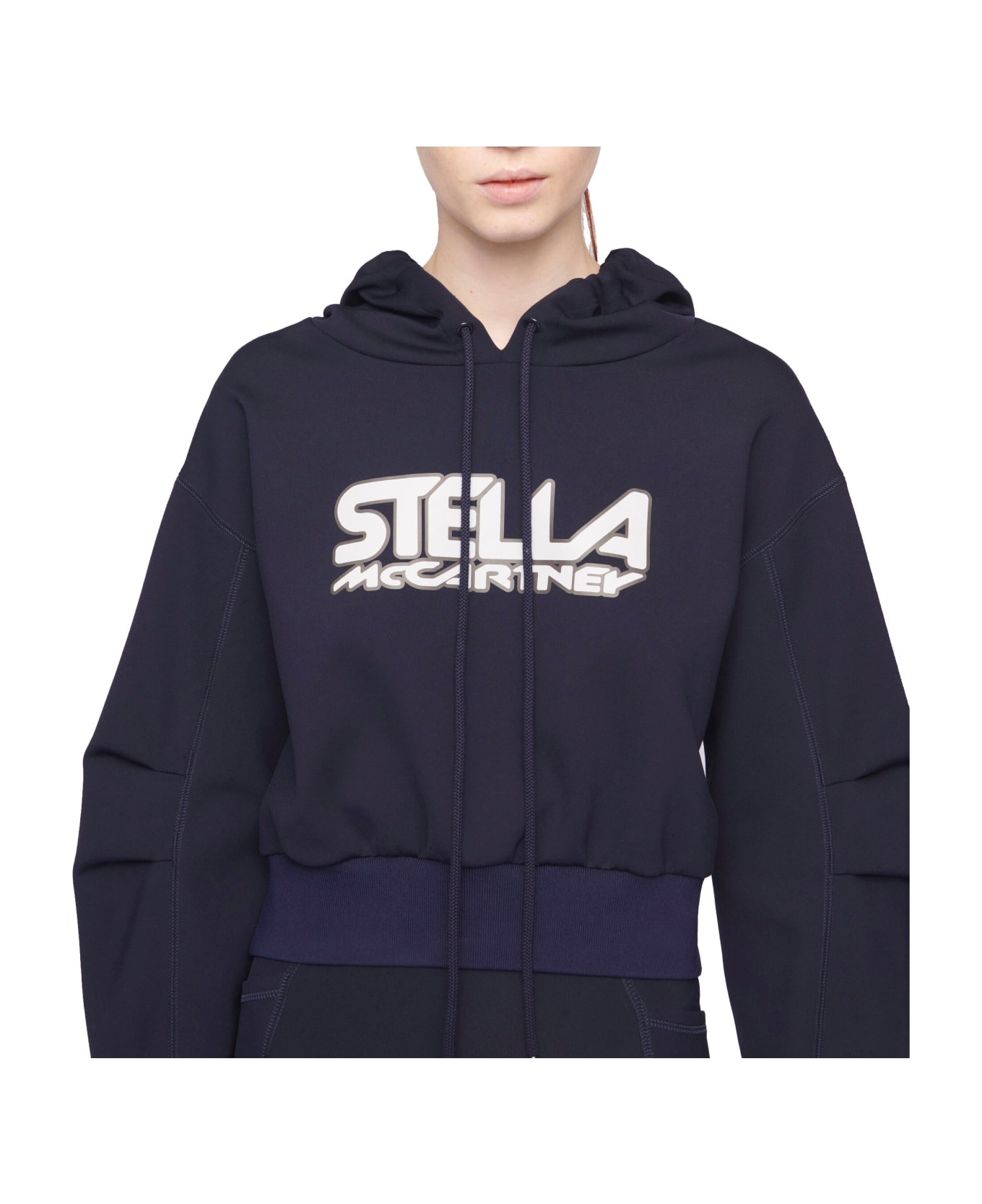 Stella McCartney Scuba Logo Sweatshirt - Blue