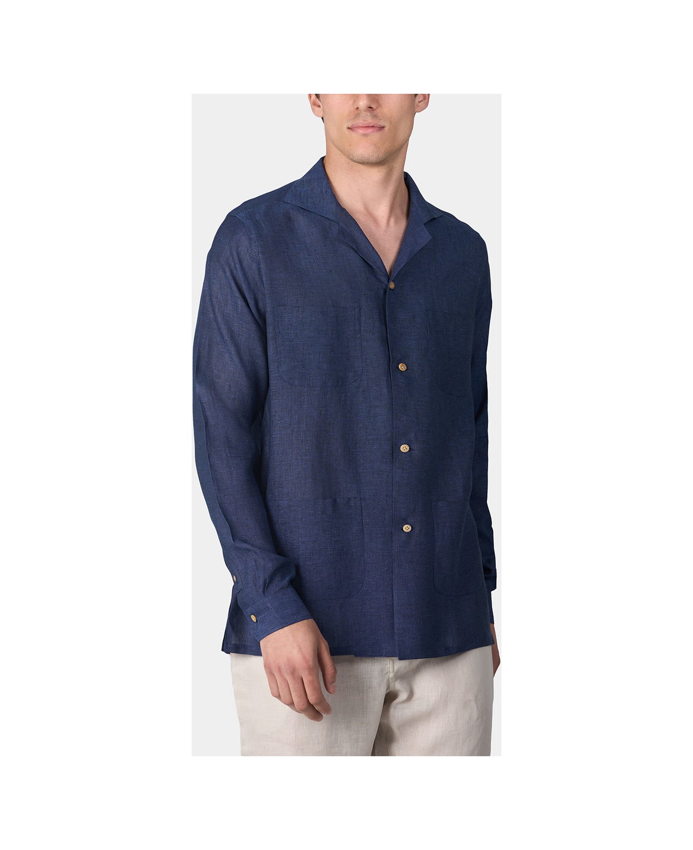 Ripa Ripa Ischia Blu Notte Shirt - Navy
