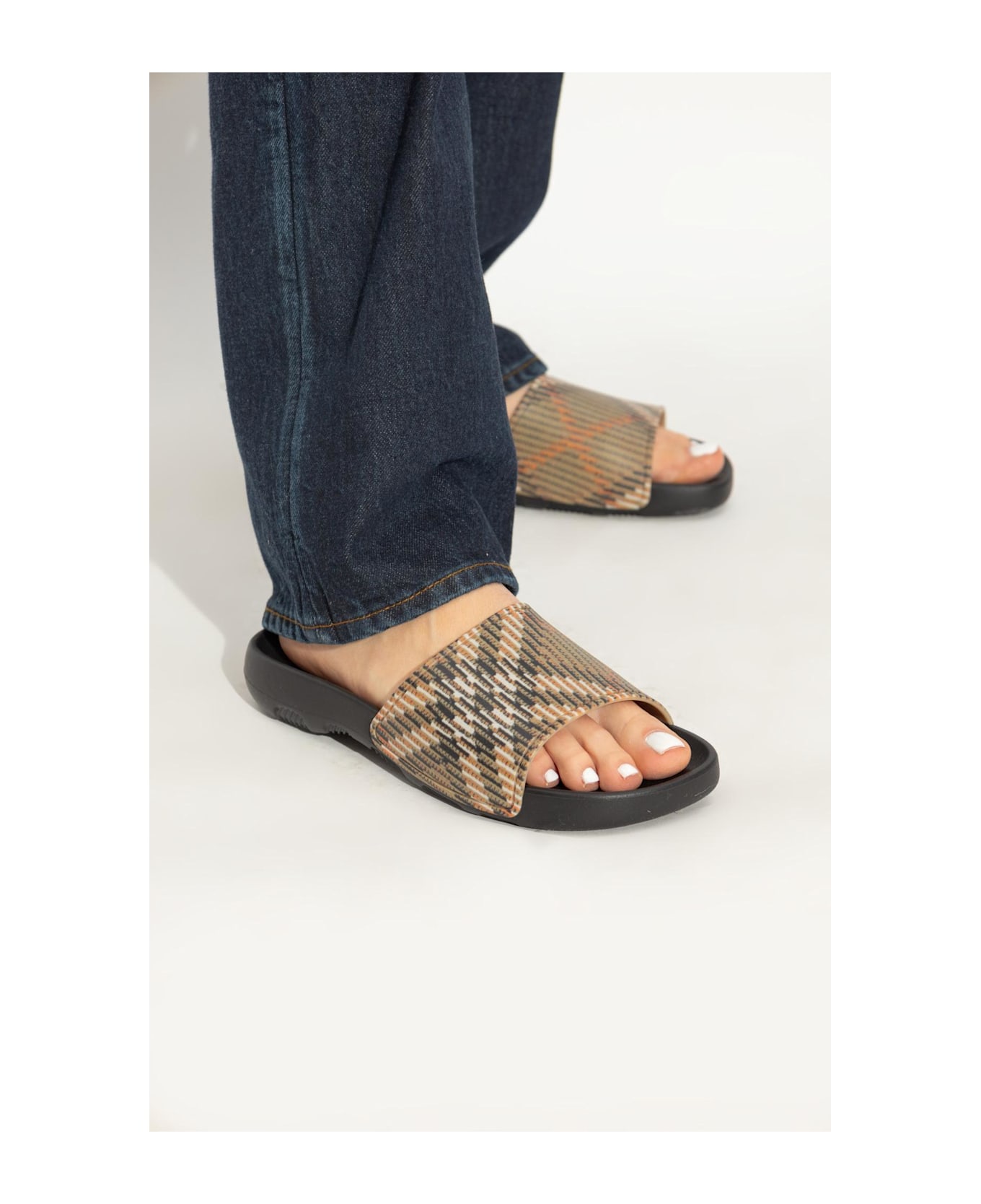 Burberry Slides Dive - Sand