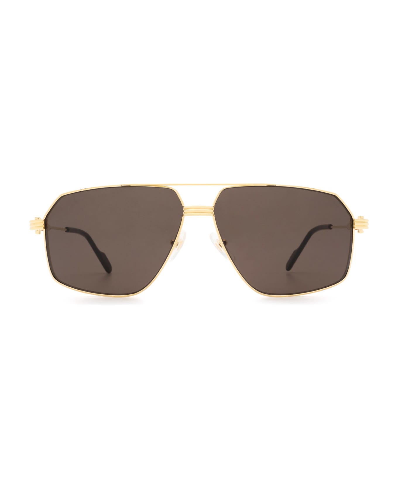 Cartier Eyewear Ct0270s Gold Sunglasses | italist