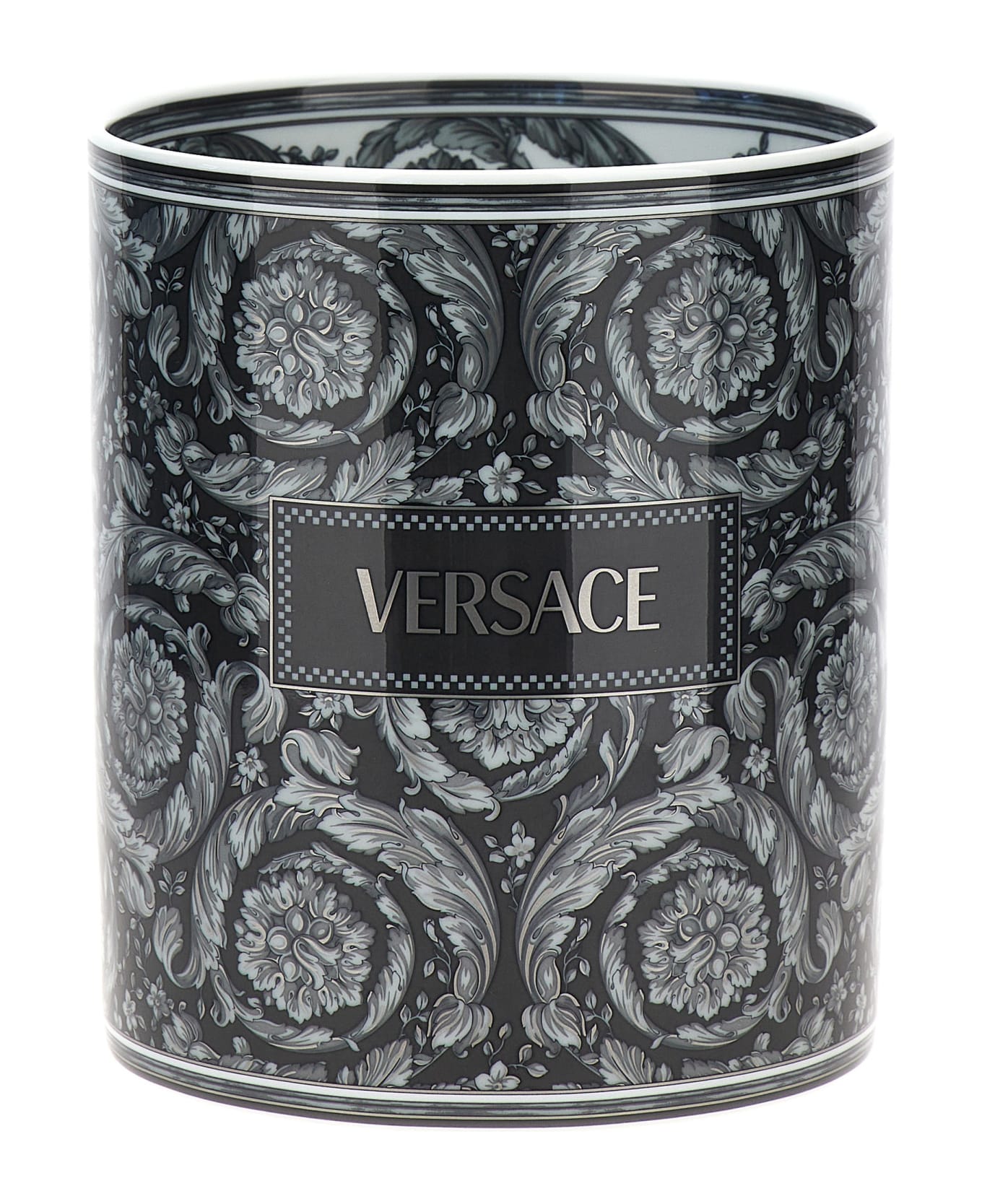 Versace 'barocco Haze' Vase - Gray