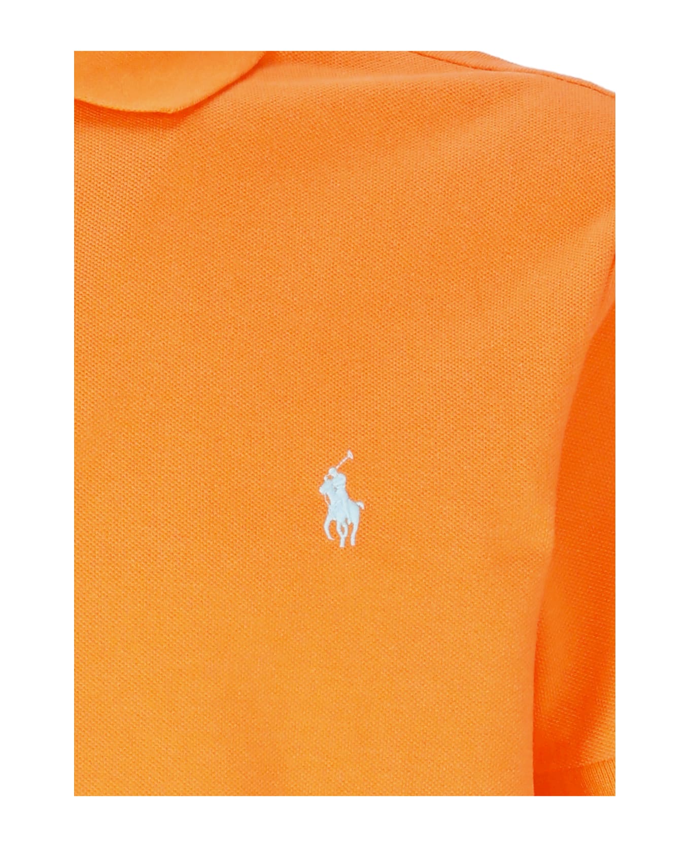Ralph Lauren Pony Polo Shirt - Orange