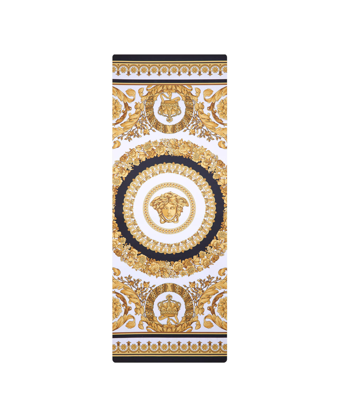 Versace Crete De Fleur Yoga Mat - Golden 小物