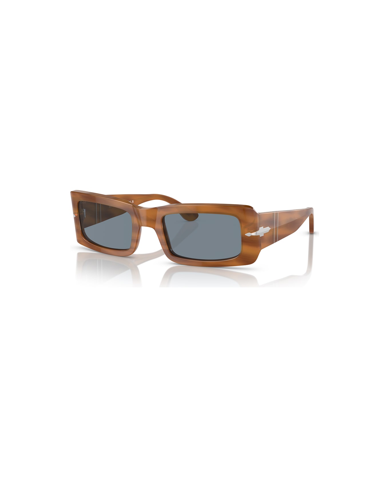 Persol Sunglasses - Marrone striato/Azzurro