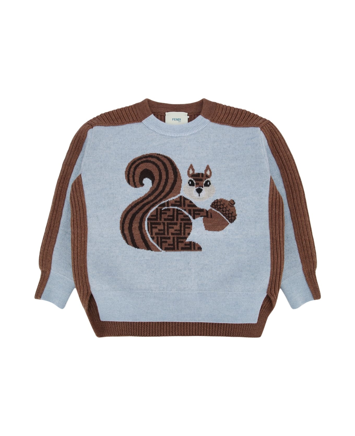 Fendi Girocollo Mascotte Junio - SKYBLUECAMEL