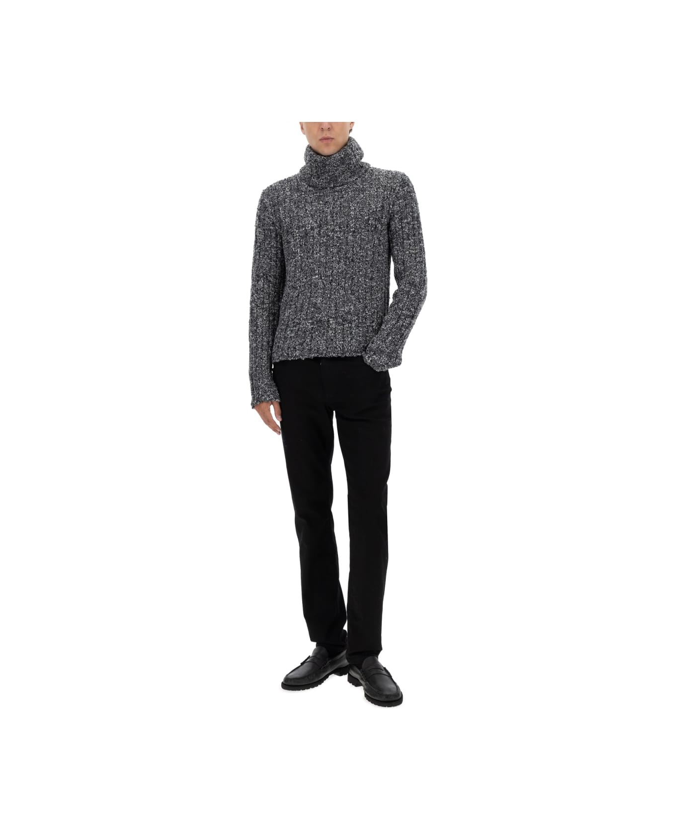 Dolce 
Gabbana Turtleneck Pullover - GREY
