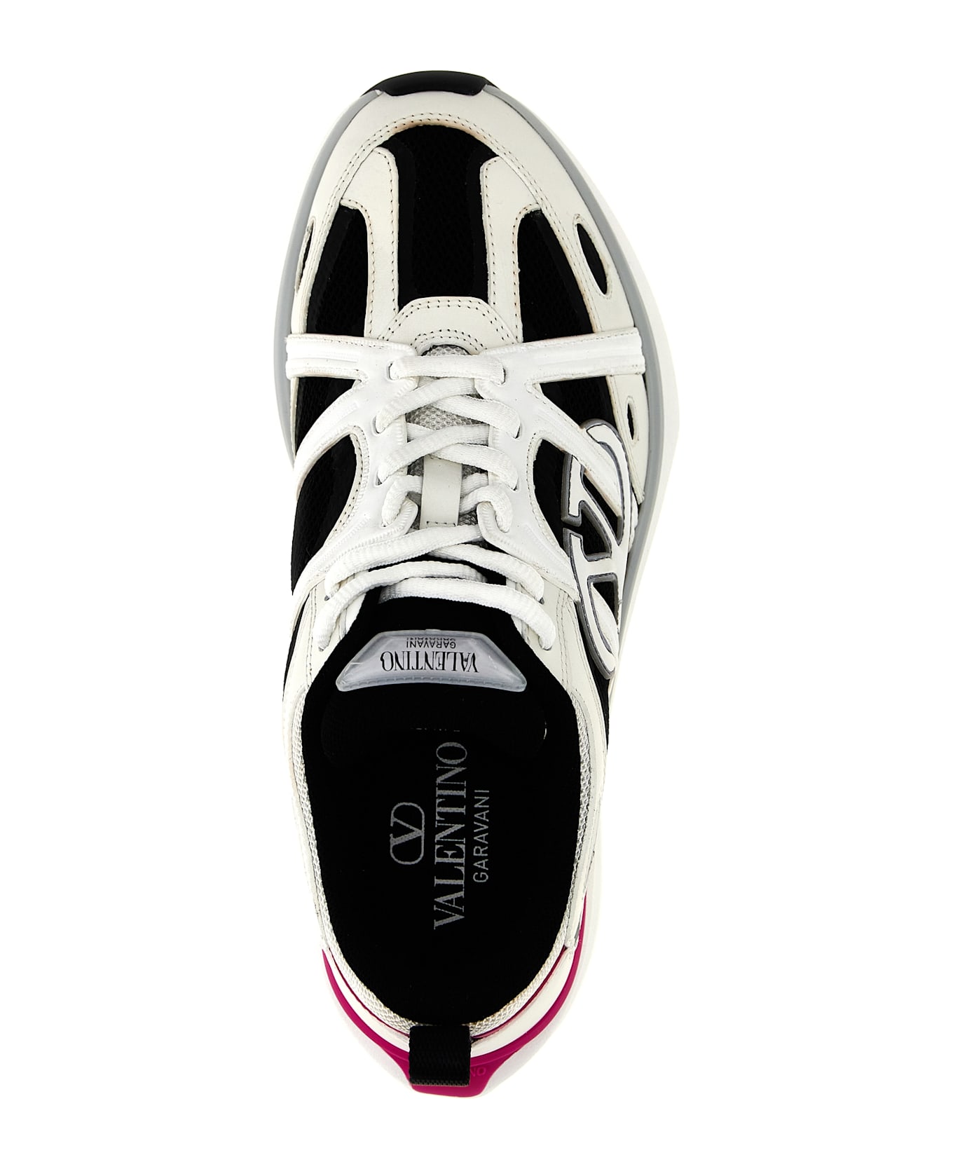 Valentino Garavani 'vlogo Easyjog' Sneakers - White/Black