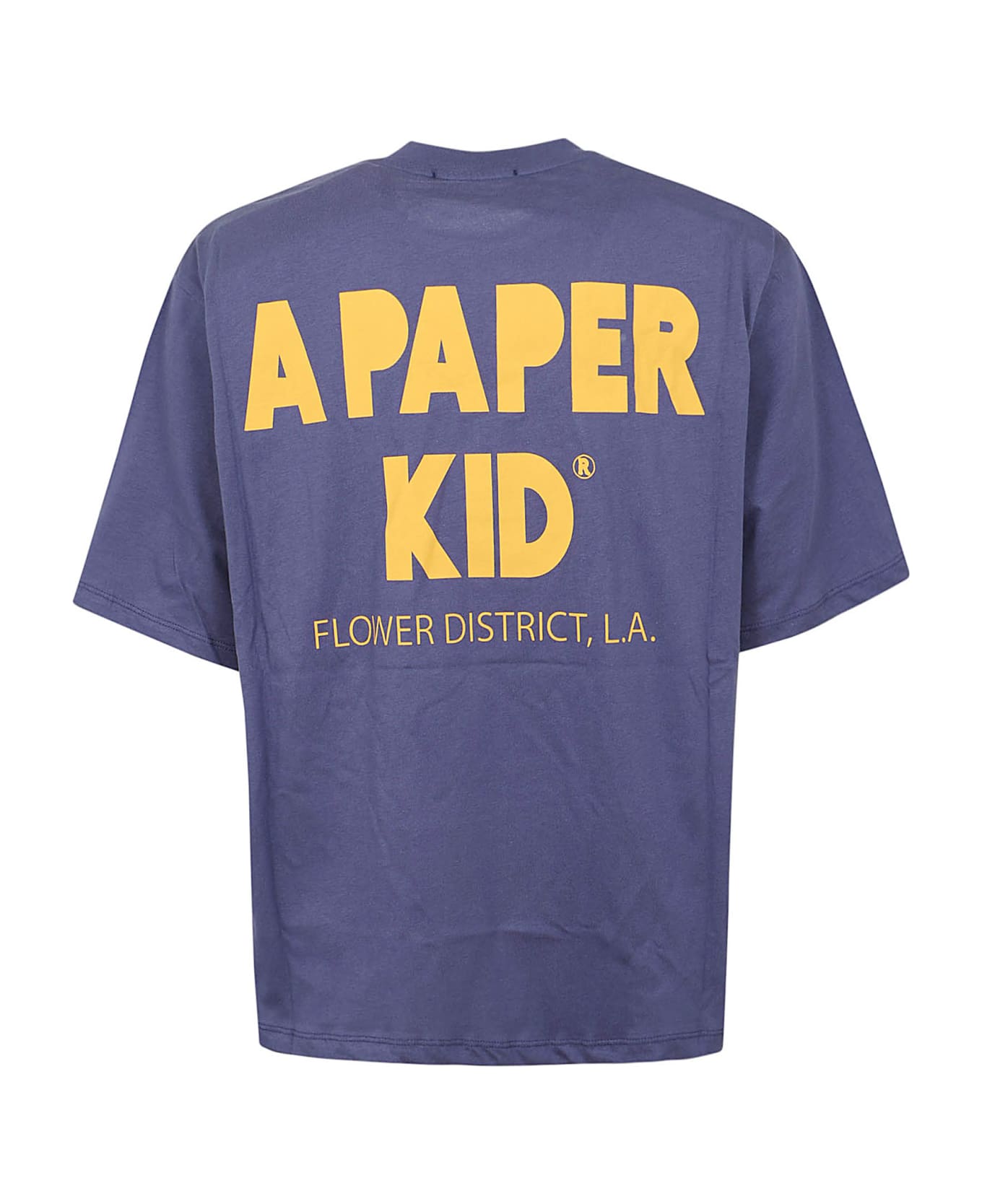 A Paper Kid T-shirt Unisex - Blu Blue