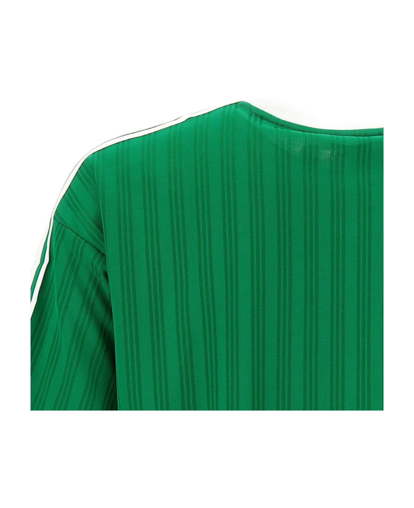 Adidas "adicolor" Jacquard Fabric T-shirt - GREEN シャツ