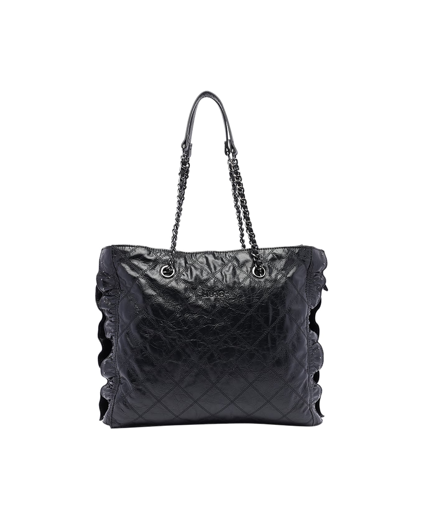 Liu-Jo Medium Logo Tote Bag - Black