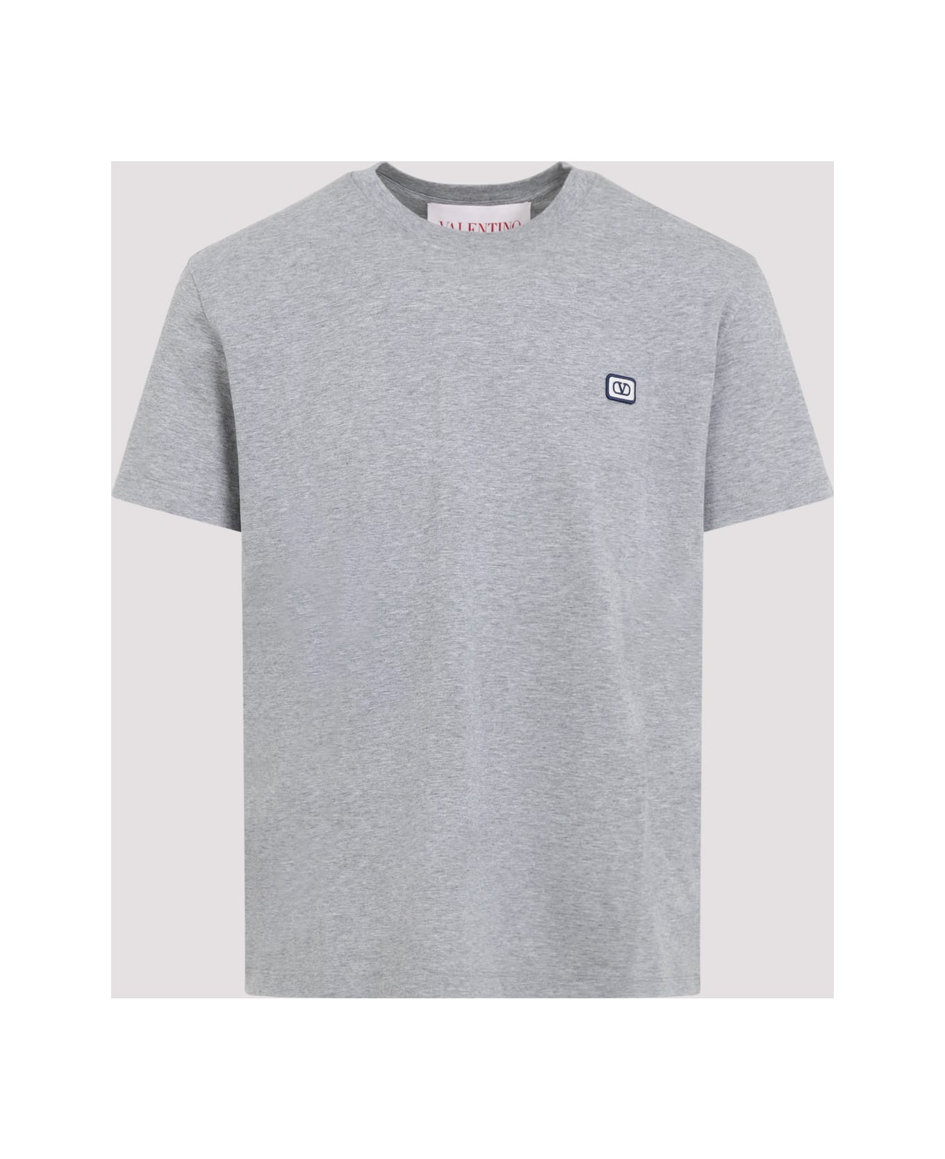 Valentino Cotton T-shirt - Grigio Melange