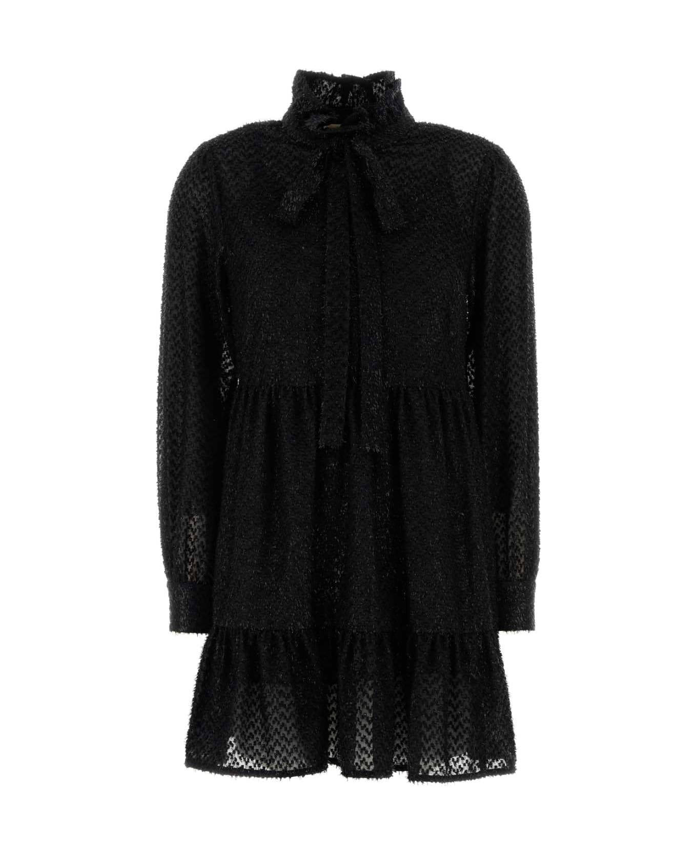 Michael Kors Black Polyester Dress - BLACK