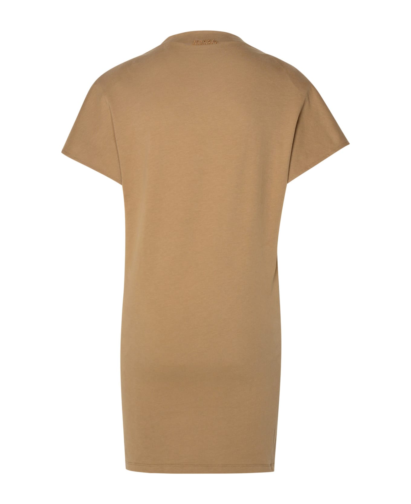 Isabel Marant 'silvane' Brown Cotton Dress - Brown