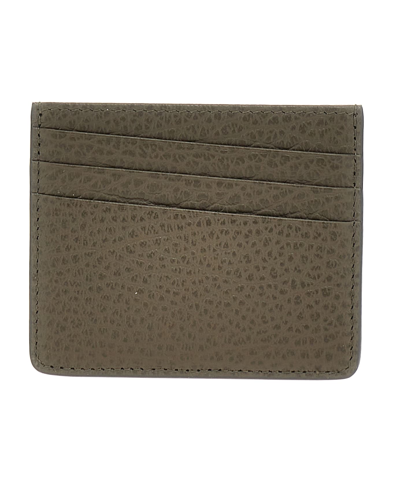 Maison Margiela 'four Stitches' Card Holder - Gray