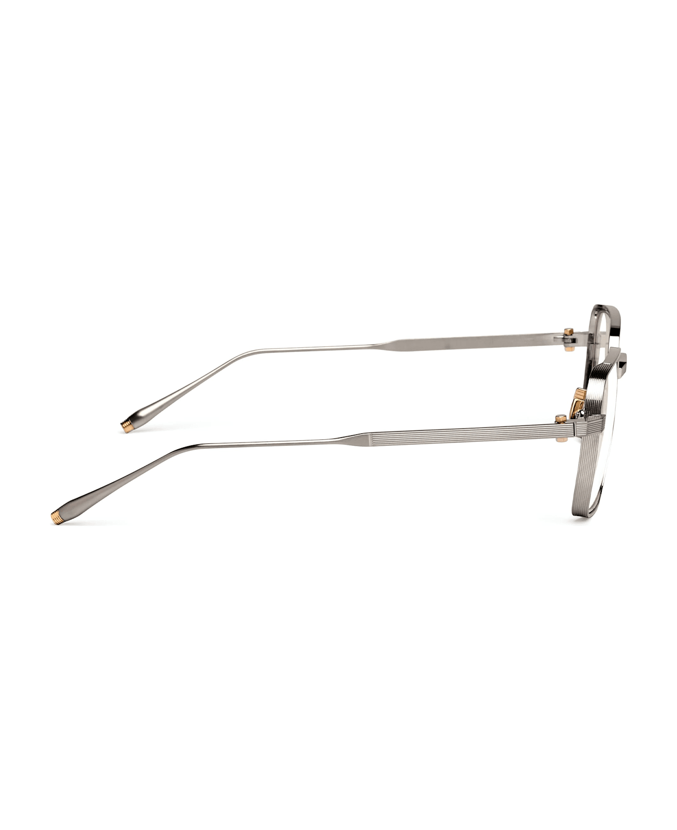 Akoni Giano - Brushed Black Palladium / 12k Gold Rx Glasses - Black/gold