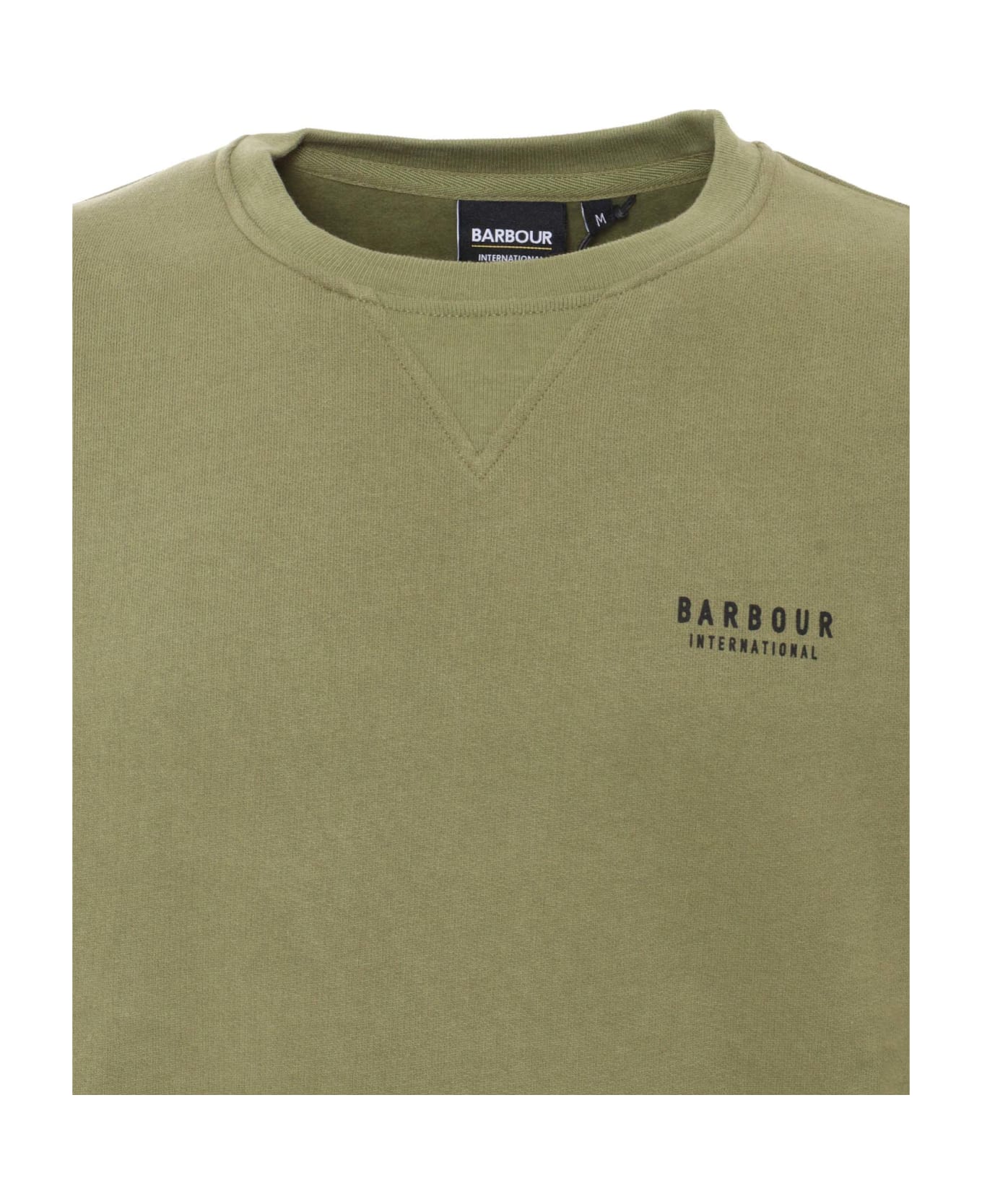 Barbour Olive Green Jack Sweatshirt - GREEN