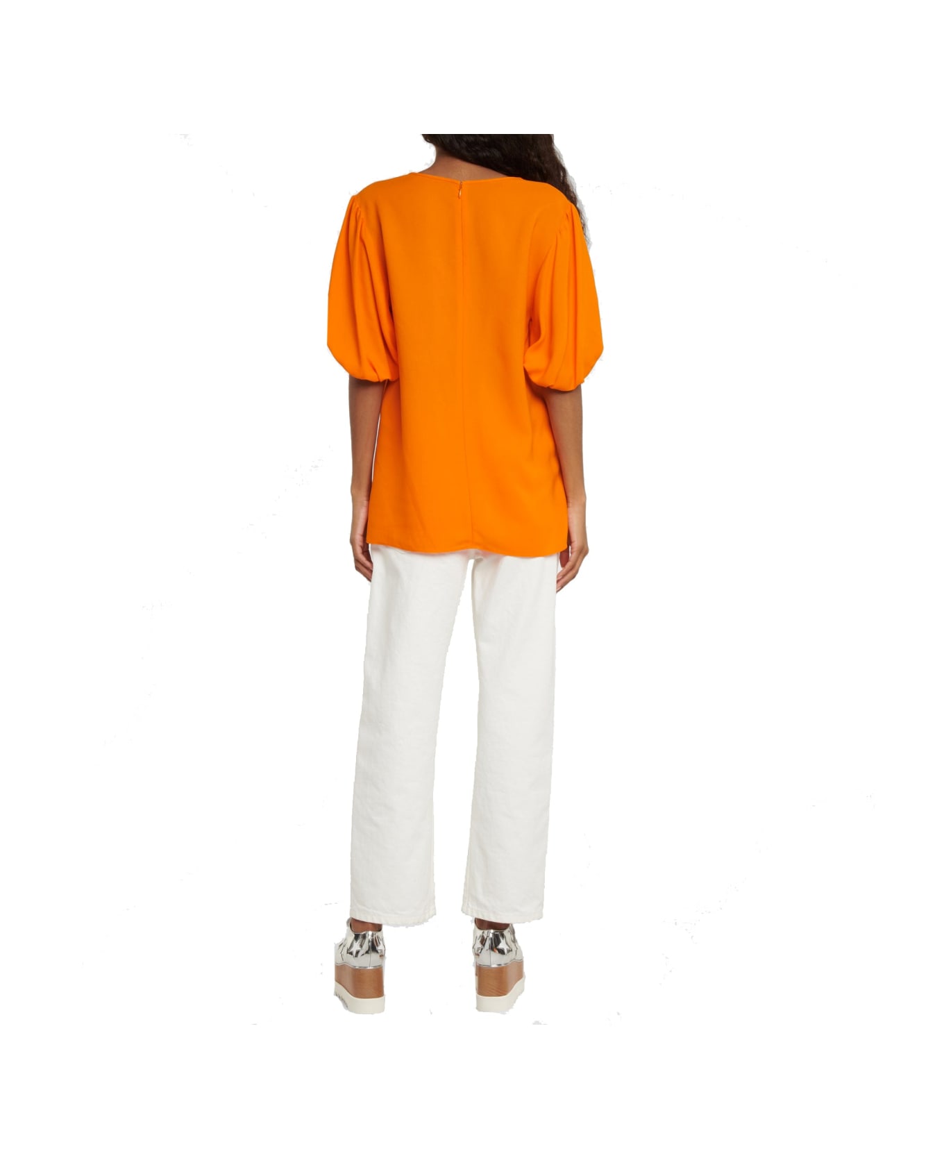 Stella McCartney Viscose T-shirt - Orange