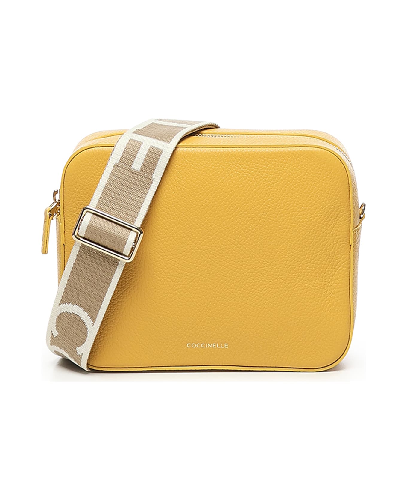 Coccinelle Tebe Leather Shoulder Bag