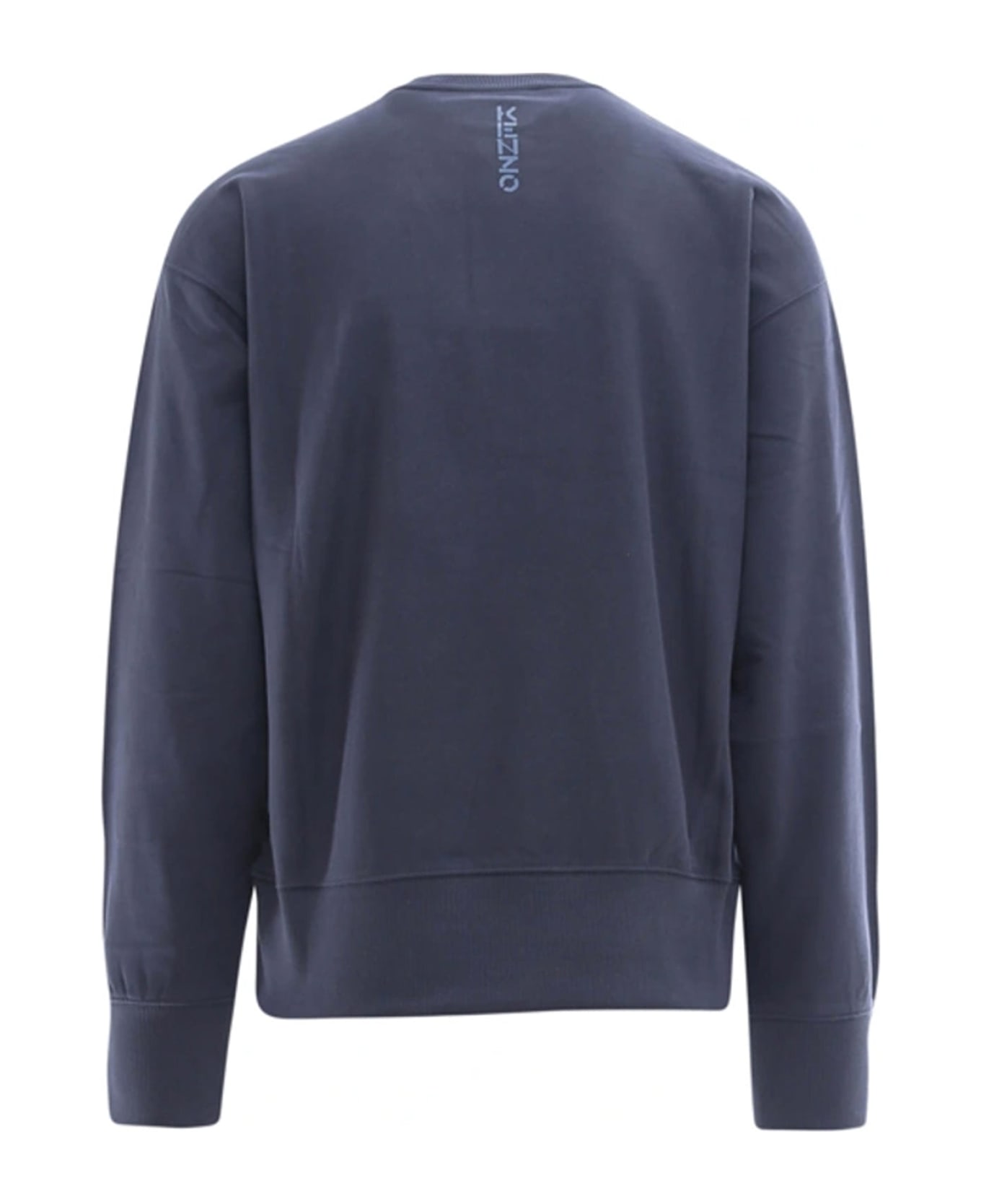 Kenzo Polar Bear-print Cotton Sweatshirt - Blue