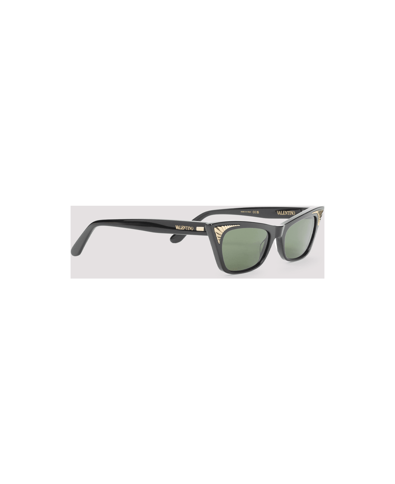 Valentino Garavani Acetate Sunglasses - Blk Gld
