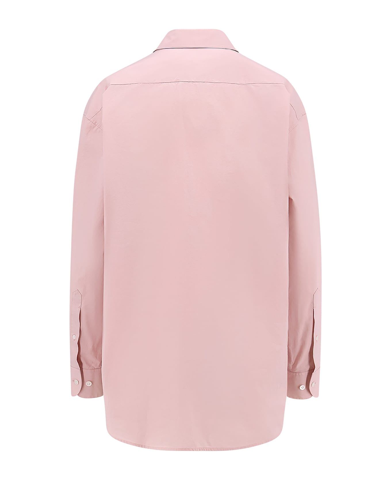 The Row Millerina Cotton Shirt - Pink