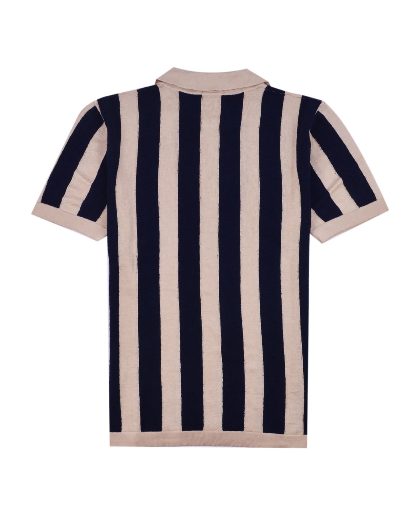 Drumohr Striped Polo Shirt - MultiColour ポロシャツ
