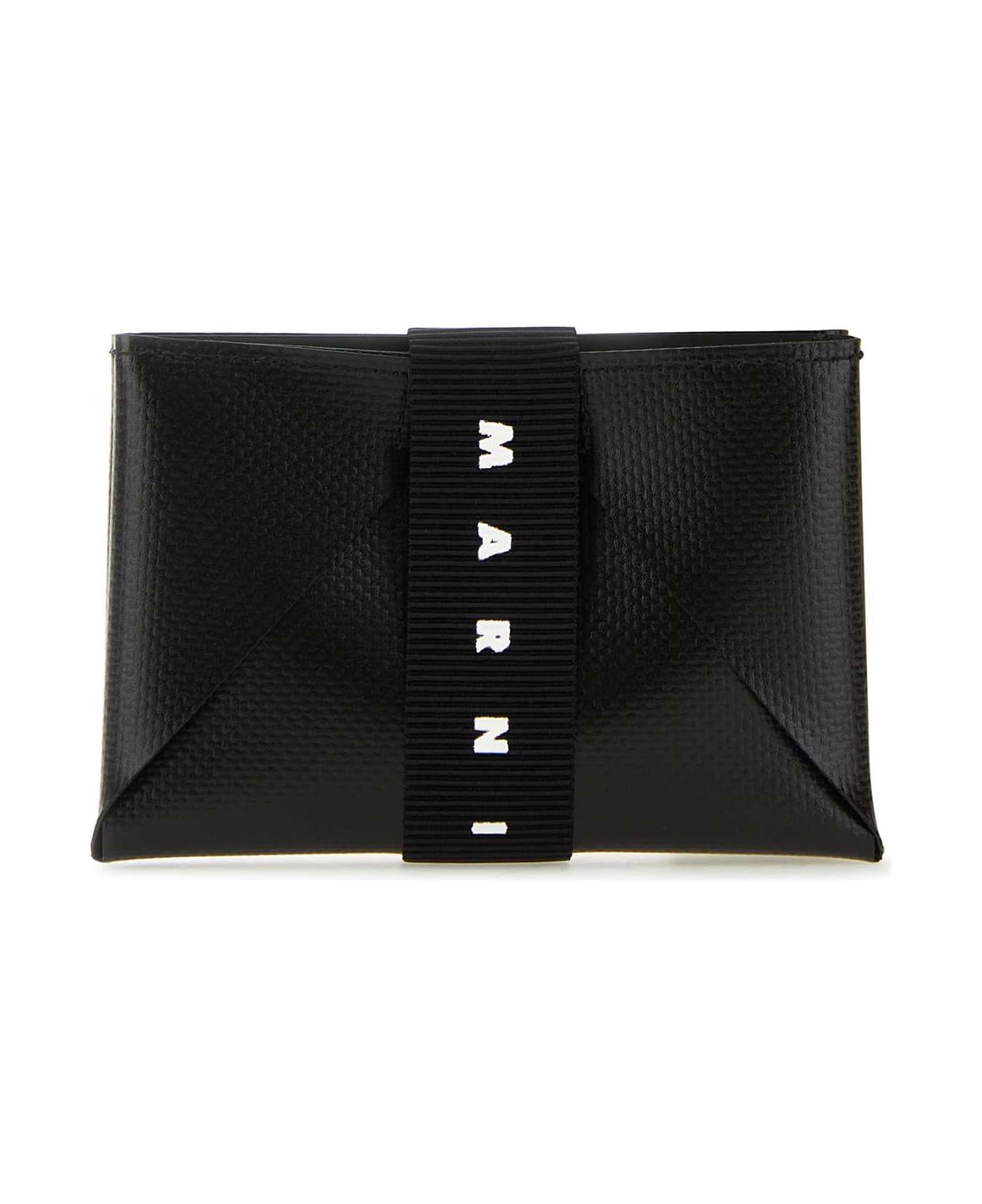Marni Black Polyester Cadholder - BLACK 財布