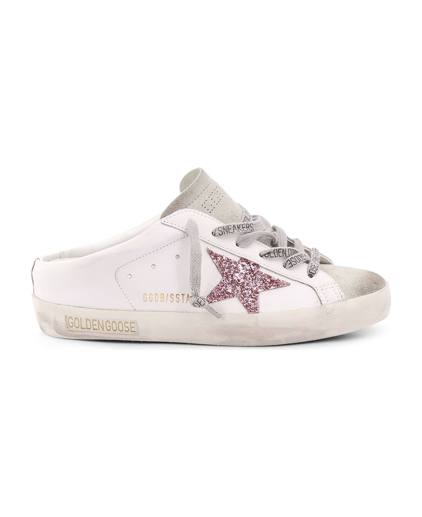 Golden Goose Super-star Sabot Sneakers - White