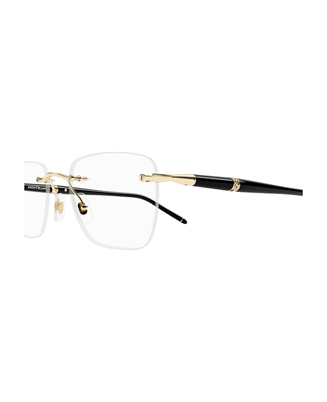 Montblanc MB0346O Eyewear - Gold Black Transparen アイウェア
