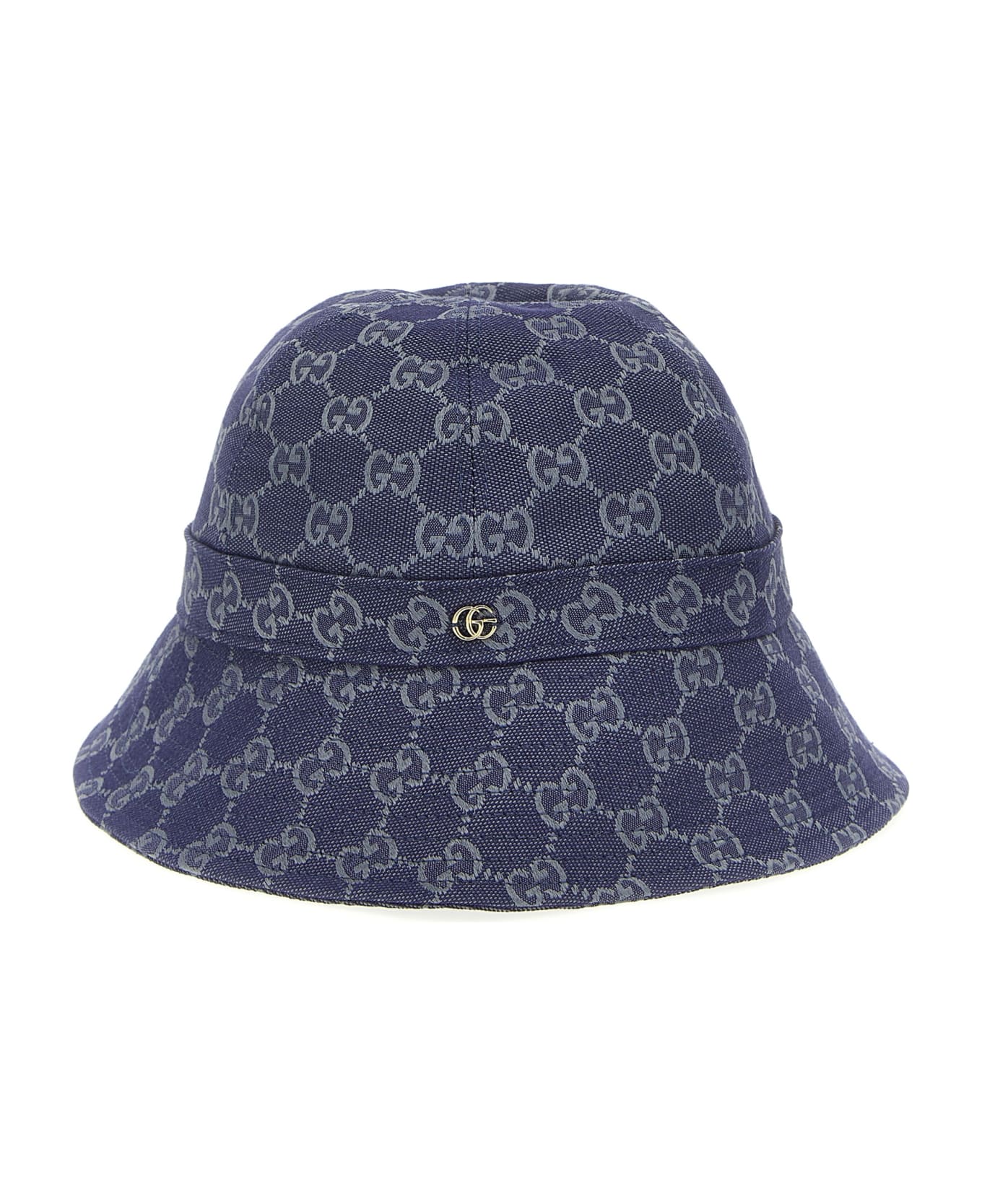 Gucci 'gg' Bucket Hat - Blue