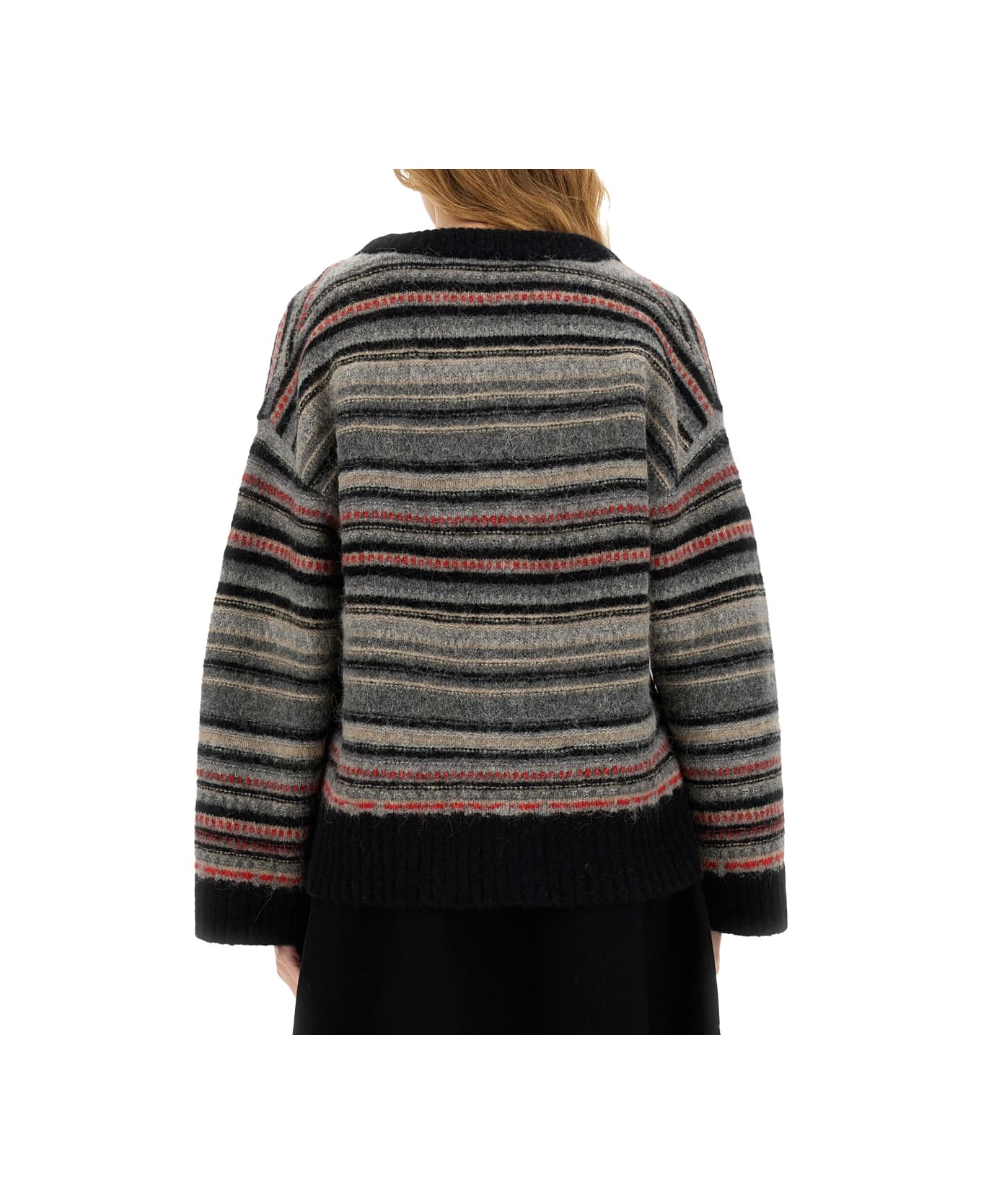 Ganni Boxy Fit Cardigan - MULTICOLOUR