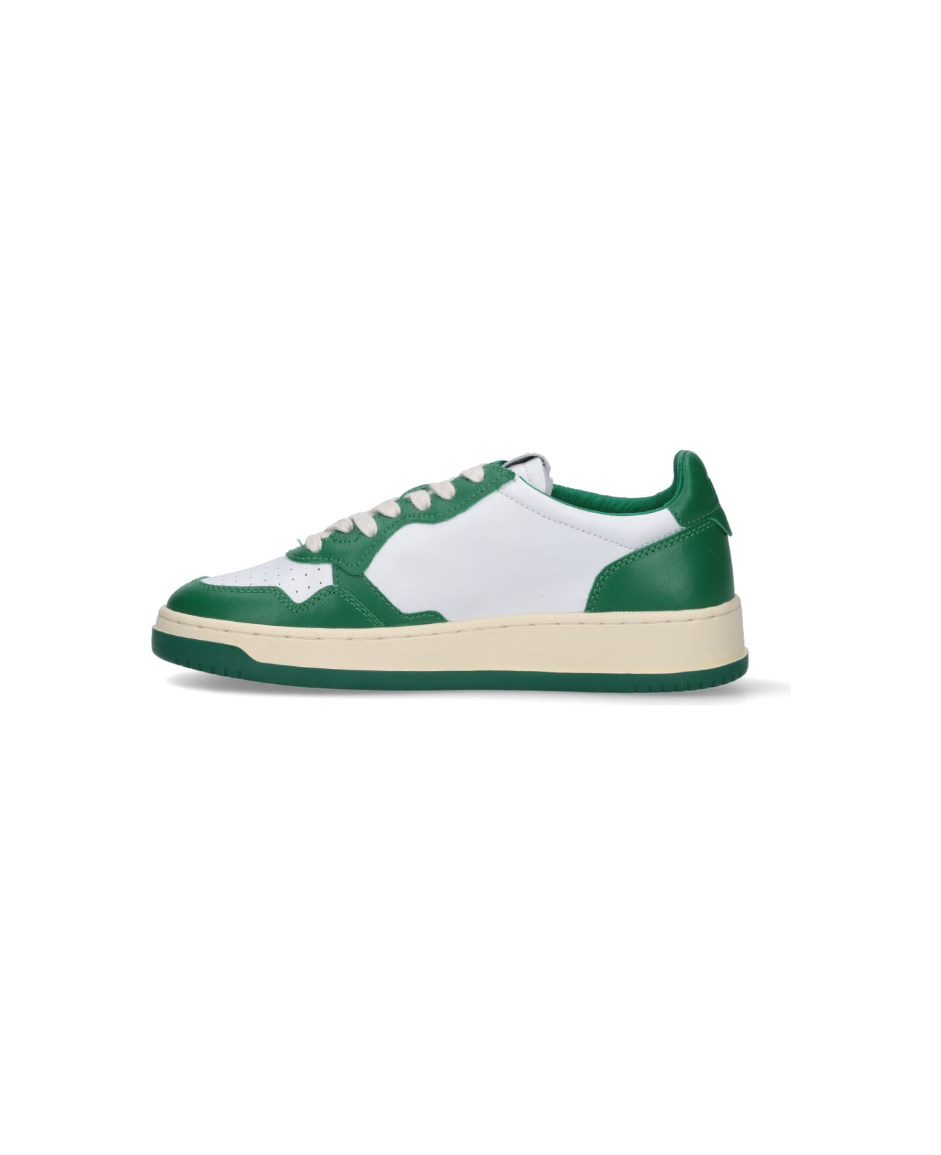 Autry "medalist" Low Sneakers - Green