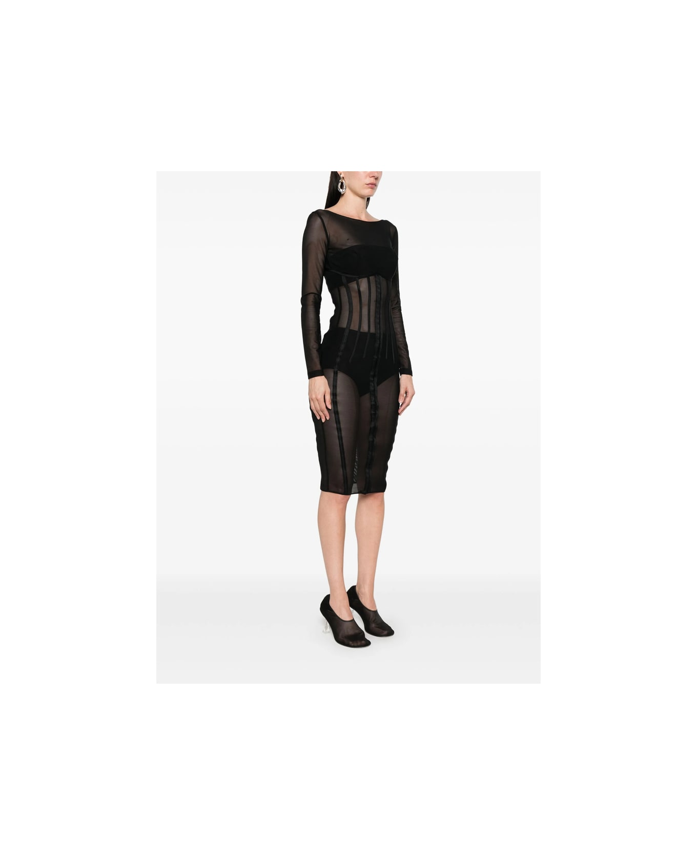 Elisabetta Franchi Dress - BLACK
