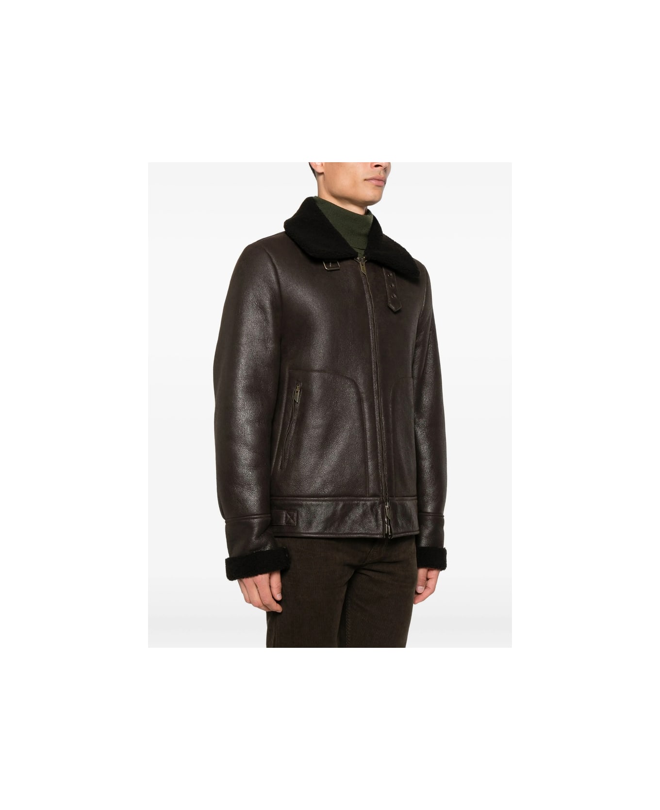 Salvatore Santoro Leather Outerwear - BROWN