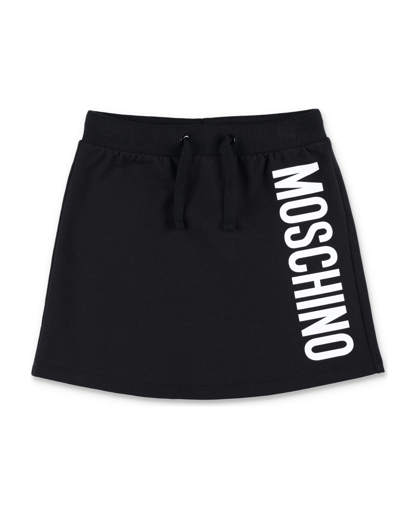 Moschino Logo Mini Skirt - Nero