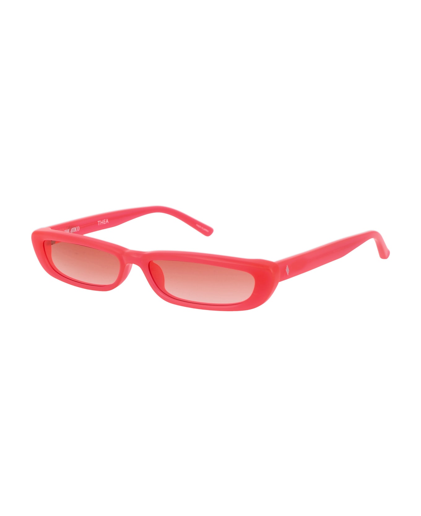 The Attico Thea Sunglasses - NEONPINK/SILVER/ORANGEGRAD サングラス