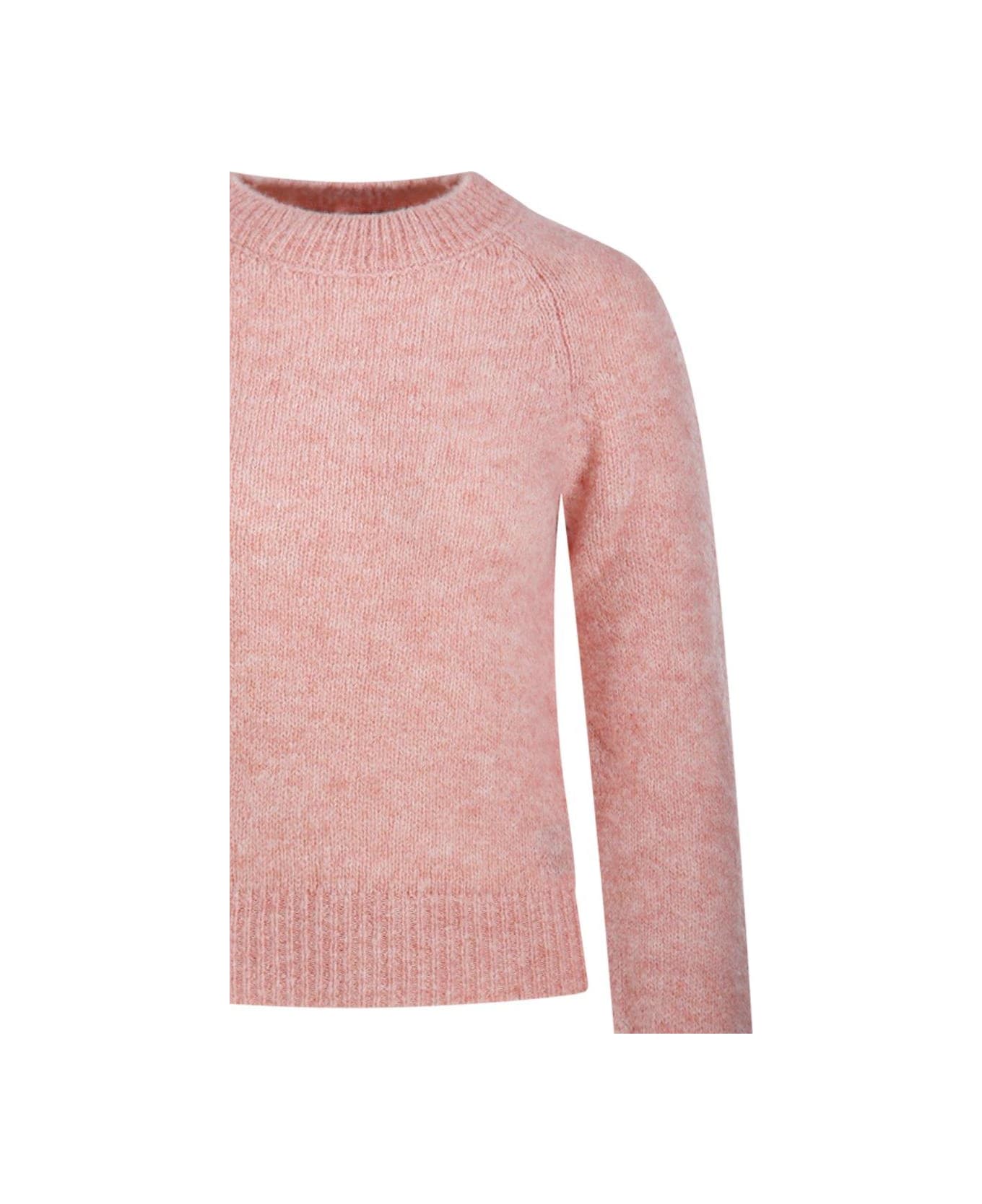 Dries Van Noten Crewneck Knitted Jumper - Pink