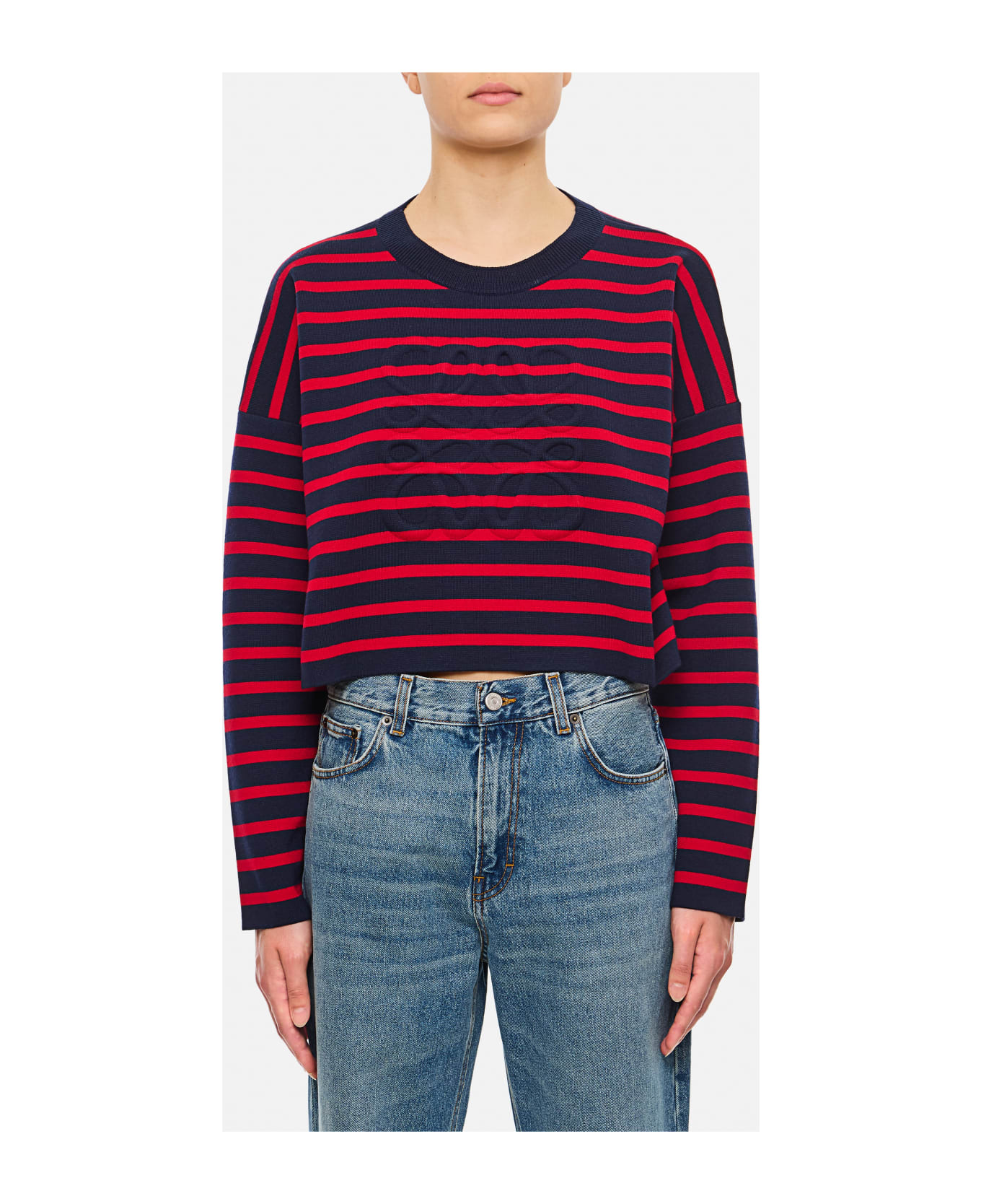 Loewe Anagram Sweater - Red