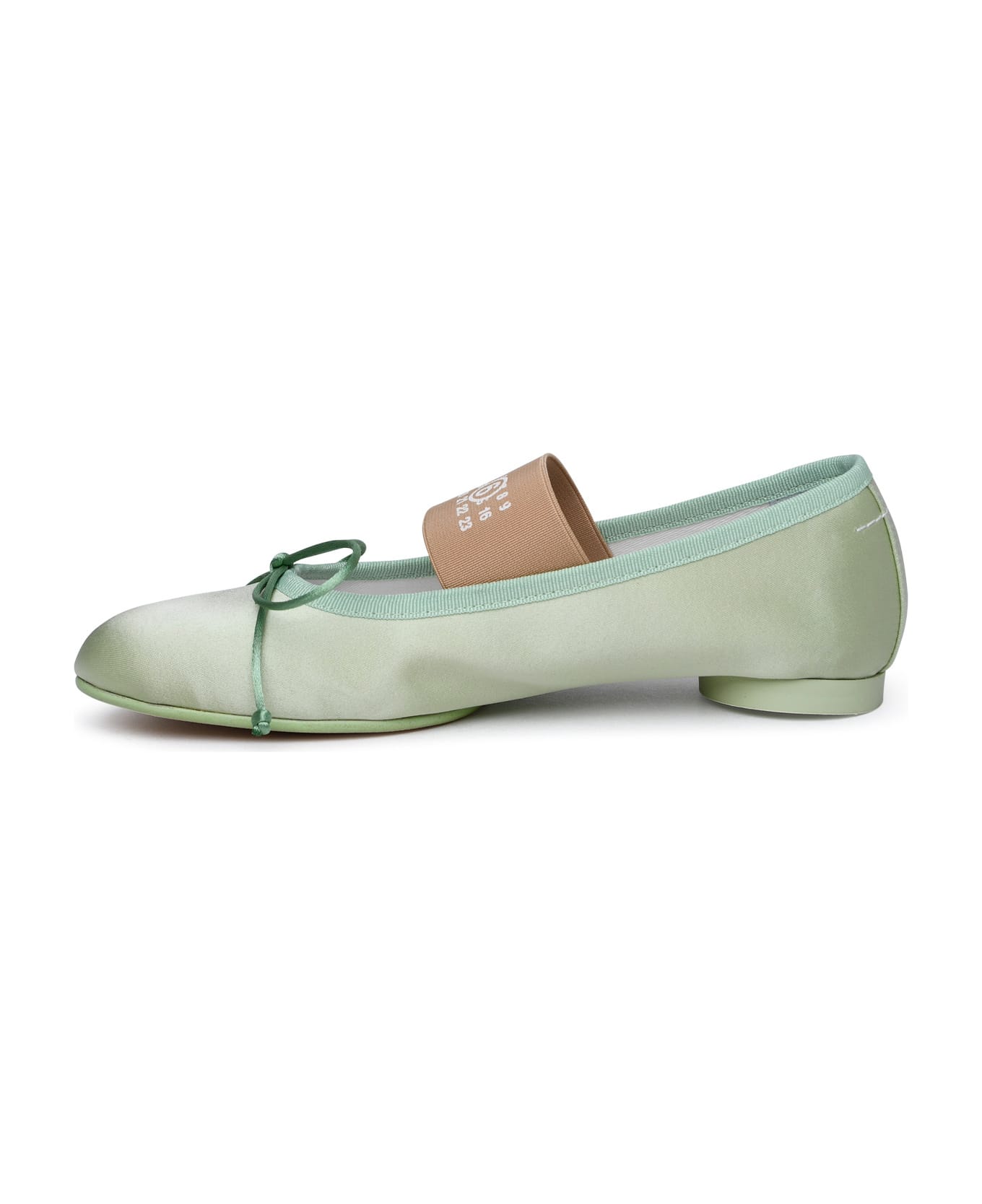 MM6 Maison Margiela Ballet Shoe Ballet Flats - Green