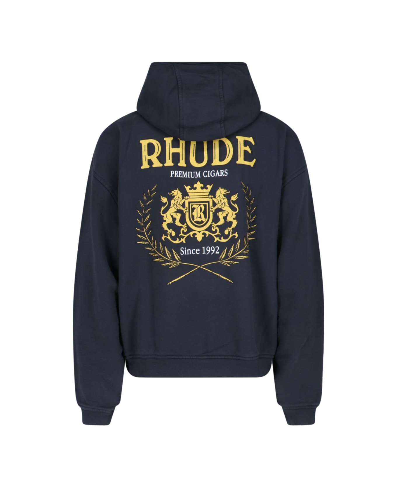 Rhude "cresta Cigar" Hoodie - Black  