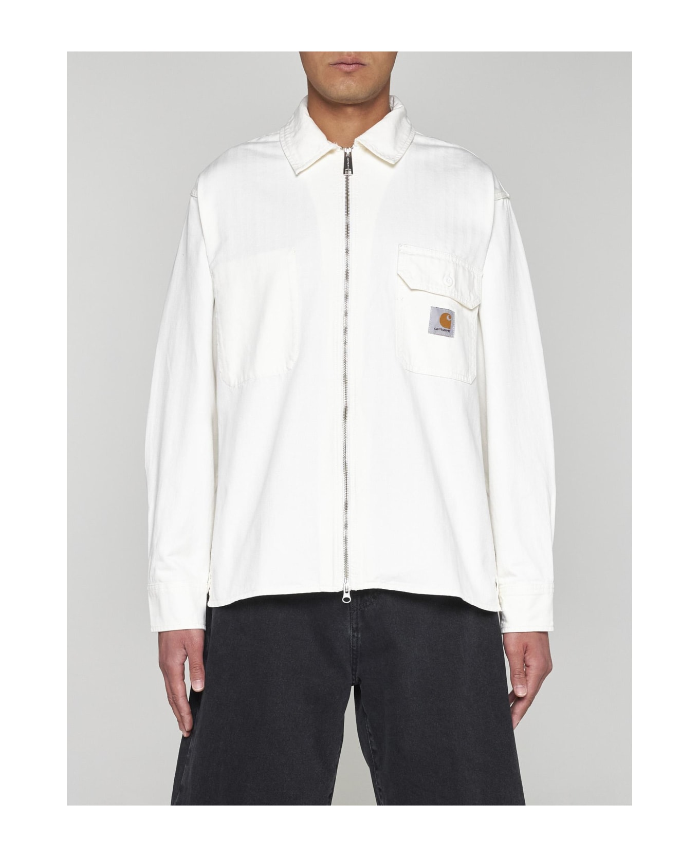 Carhartt Redmond Cotton Shirt Jacket - Bianco