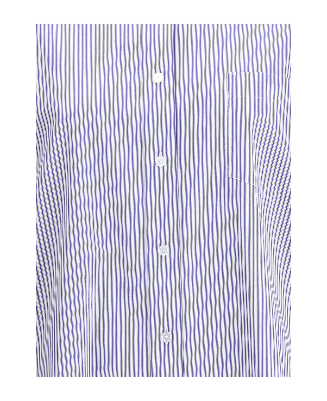 The Row Ment Shirt - WHITEBLUE