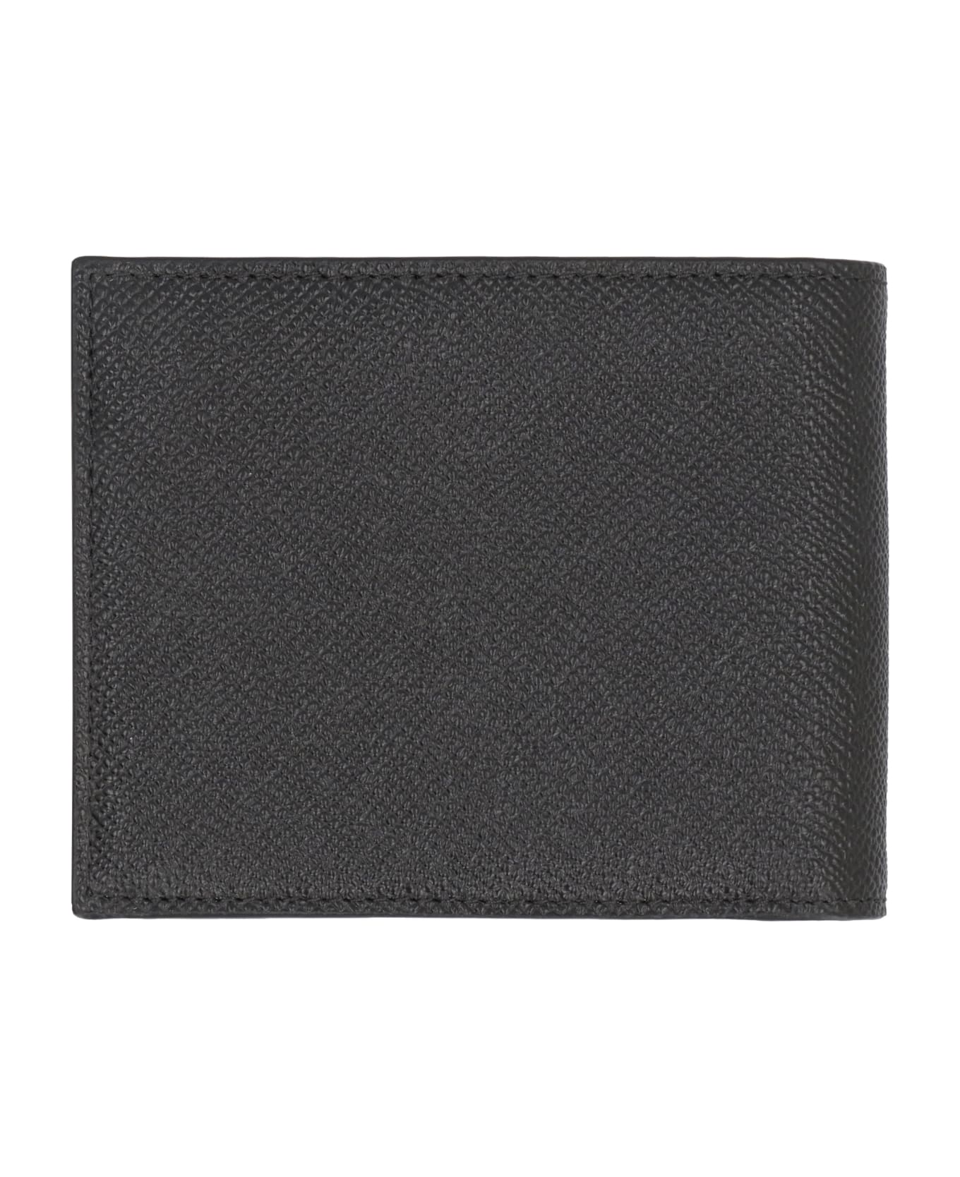 Dolce & Gabbana Leather Flap-over Wallet - Nero