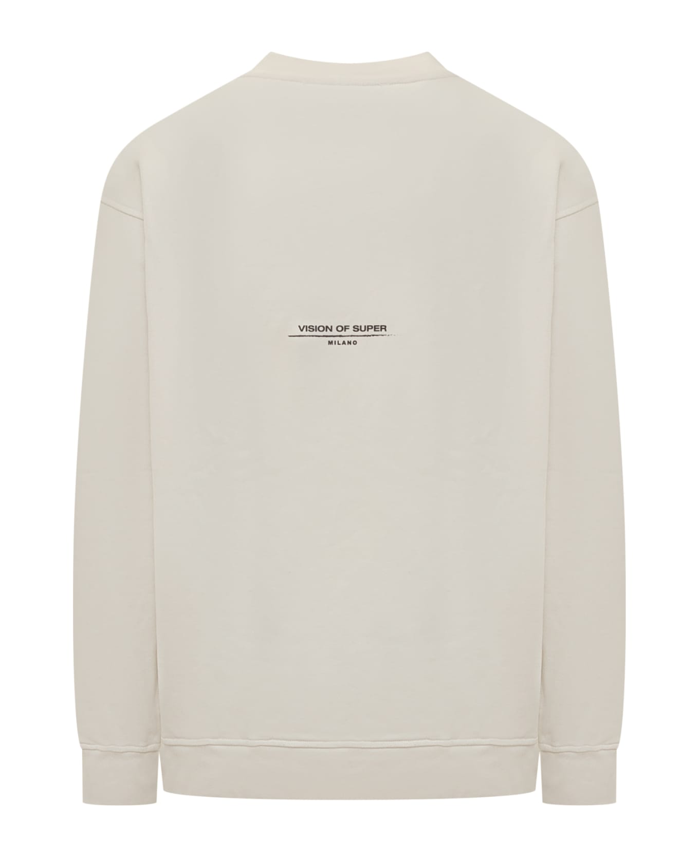 Vision of Super Flames Sweatshirt - WHITE