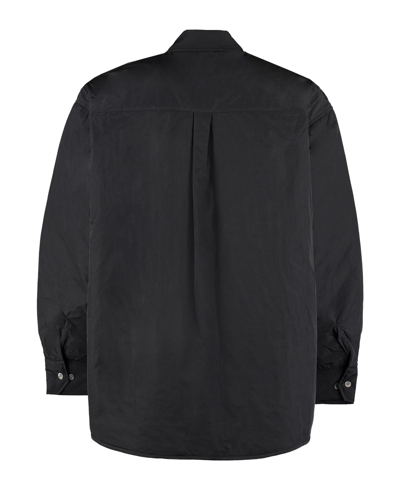 Our Legacy Padded Nylon Overshirt - black