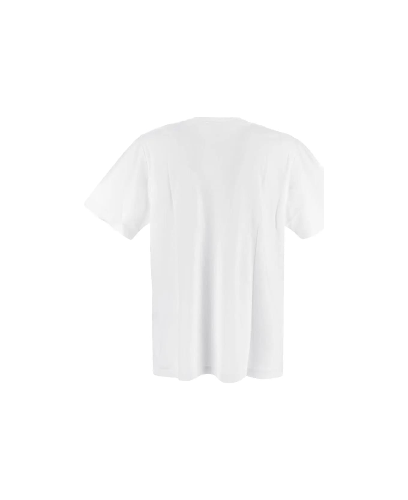 Maison Kitsuné Cotton T-shirt - White シャツ