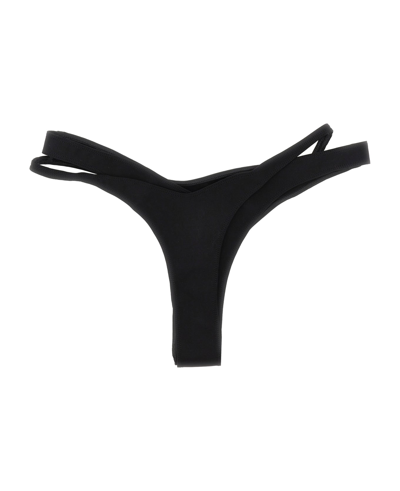 Mugler Double-effect Bikini Briefs - Black  