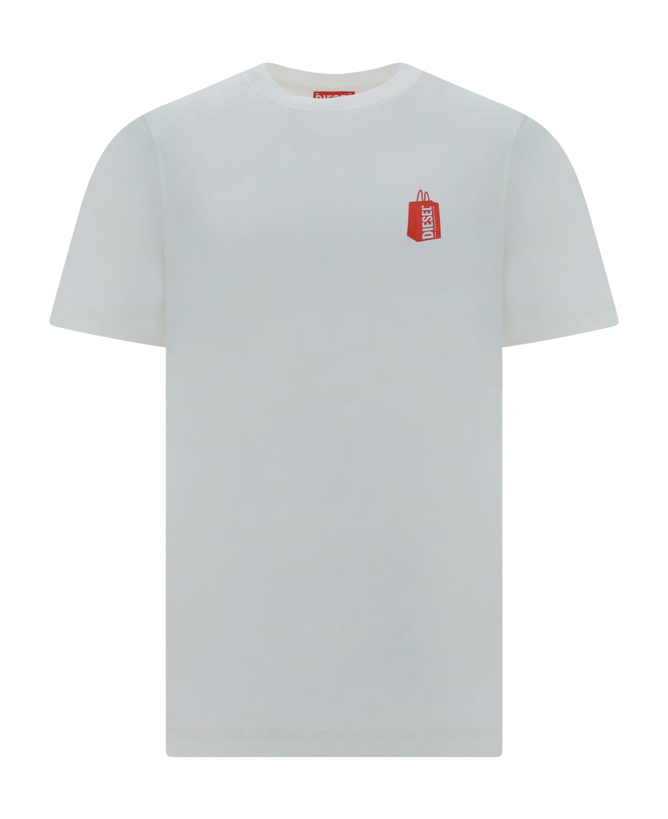 Diesel T-shirt - 104 - Off/white シャツ