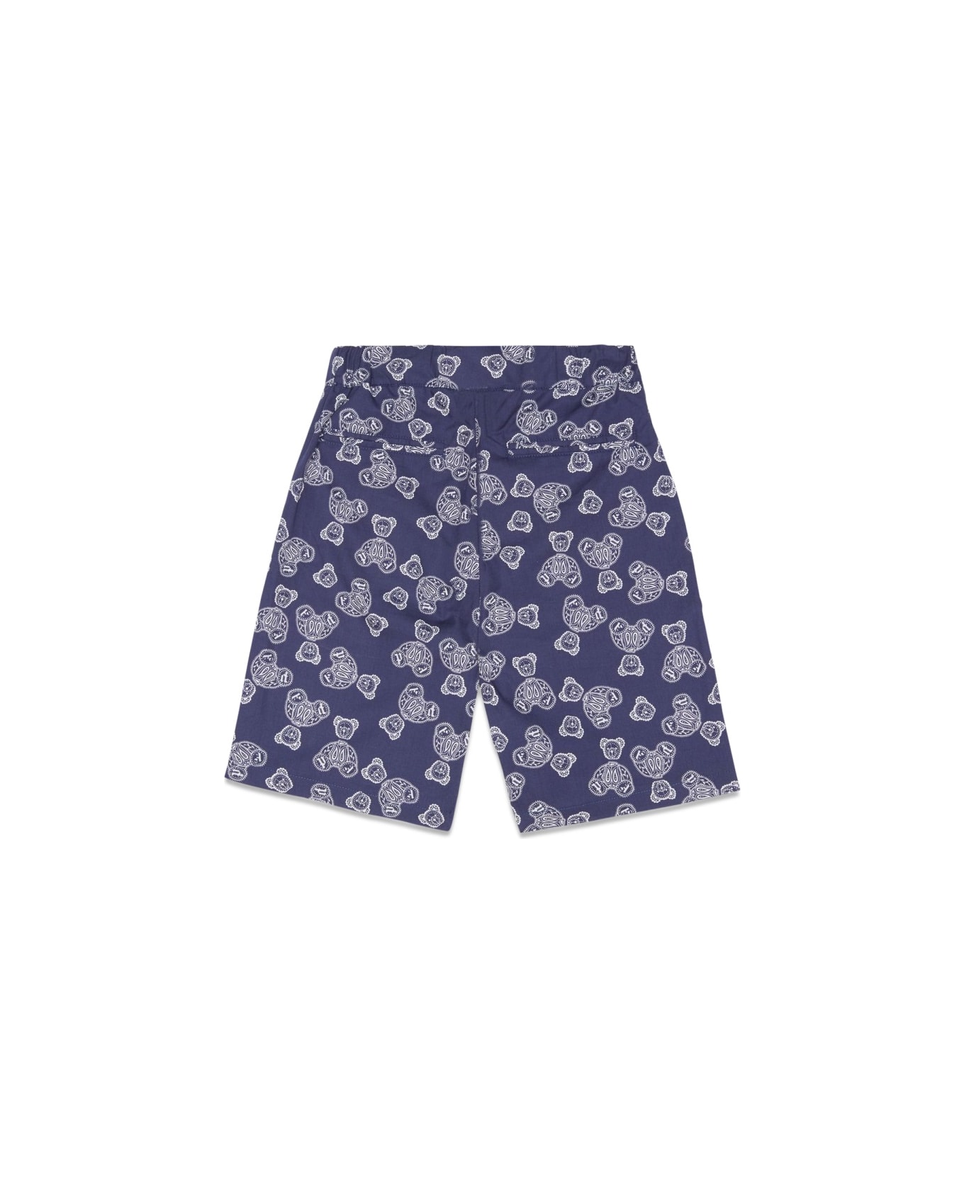 Palm Angels All Over Printed Chino Shorts - BLUE